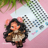 Ojos resinados Nivia Arts – Modelo 4018NA