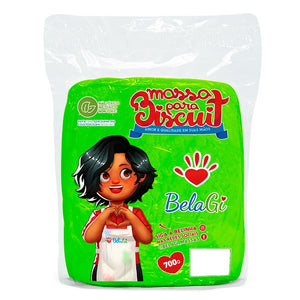 BelaGi - Porcelana fría 700g - Color Verde Limón