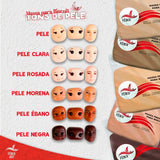 Fénix - Porcelana fría 90 gramos - Color  Piel Ebano