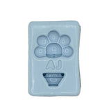 Molde de silicona niña flor Angela Moldes con cavidades para rostro, pétalos y cuerpo en una sola pieza para porcelana fría.