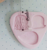 Molde de silicona para peinados