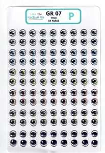 adesivos de olhos 3D