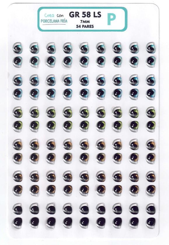 stickers de olhos para manualidades