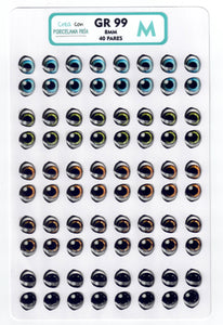 adesivos de olhos 3D