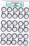 Gafas Redondas Negras - Complementos para Manualidades 3D