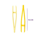 Juego de pinzas Blue Star 2 piezas en blíster original, herramientas de precisión para porcelana fría, biscuit y fondant.