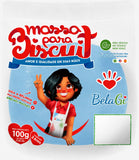 Masa para biscuit y porcelana fría color azul tiffany, marca BelaGi, paquete 100g