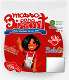 Masa para biscuit y porcelana fría color rojo paris, marca BelaGi, paquete 100g