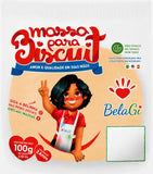 Masa para biscuit y porcelana fría color salmon baby, marca BelaGi, paquete 100g