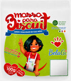 Masa para biscuit y porcelana fría color verde limón, marca BelaGi, paquete 100g