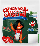 Masa para biscuit y porcelana fría color verde oscuro, marca BelaGi, paquete 100g