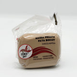 Masa para biscuit y porcelana fría color café, marca Fênix Art, paquete 90g