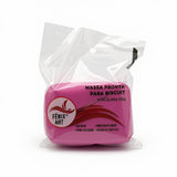 Masa para biscuit y porcelana fría color pink, marca Fênix Art, paquete 90g