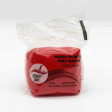 Masa para biscuit y porcelana fría color rojo navidad, marca Fênix Art, paquete 90g