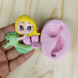 Molde de silicona MArcela para porcelana fria
