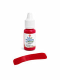 Pigmento líquido color rojo paris para masa de biscuit y porcelana fría, marca BelaGi, frasco 10ml