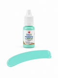 Pigmento líquido color VERDE BABY para masa de biscuit y porcelana fría, marca BelaGi, frasco 10ml
