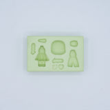 molde silicone biscuit