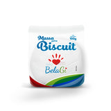 Masa para biscuit y porcelana fría color blanco, marca BelaGi, paquete 100g
